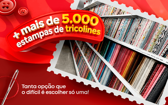 Tricoline Estampas